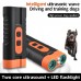 Timearth Dog repellents Rechargeable Ultrasonic Dog Repellent, Dual-Core High-Power Bark Stopper with LED , Portable Anti-Bite Device for Outdoor Use