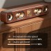 Barledear Wireless speakers Retro Wireless Speaker, Portable Bar Speaker with Stereo Surround Sound, Rechargeable Battery, USB Charging, TF Card AUX USB Playback, Wireless 5.0 Speaker for Home Theater TV