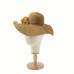 Anglecity Hat stands Wooden Frame Canvas Mannequin Head Hat, and Display - Durable and Versatile Display Stand