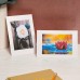 Enjoycity Paper photo frames 60pcs Modern White Paper Picture Frames 4x6 with Easel - Perfect for DIY, Weddings & Classroom Decor