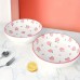 Jellytiger Bowls Multi-Colored, for Cereal, Soup, Salad - Tableware Tall Design for Home, Kitchen, and Restaurant Use 2pcs 