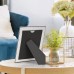 Jellycoco Picture Frames 4pcs Contemporary Glass Picture Frames, 10 X 15 Cm (4×6) Oblong Vertical Tabletop Photo Frame for Weddings, Homes, Offices, Baby Photos