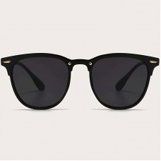 Jellyrat Eyeglasses Unisex Fashion Round Glasses, Semi-Metal Frame, PC Lens, Trendy Eyewear for Daily Travel, No Battery Required