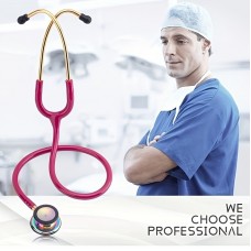 Faceshark Stethoscopes Portable Professional Cardiology Stethoscope Double Sided Stethoscope Medical Equipment Nurse Doctor Stethoscope