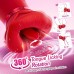 Keycat Rotating Tongue Licking Adult Sex Toy, 10-Mode Vibrating & Sucking G-Spot Stimulator For Couples And Couples