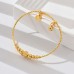 Smile earth Bracelets Vintage Simple Bangle Bracelet for Women - Adjustable Slider, No Mosaic, Daily & Gift Occasion, Season-Neutral