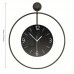Koala bear Clocks Nordic Style Wall Clock, 50cm Large Metal Clock with Battery Power, Artistic Decor for Living Room, Bedroom, Office