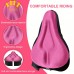 Parktiger Bicycle saddle covers Ultimate Gel Bike Seat Cushion Cover - Premium Comfort for Men & Women - Ultra-Soft, High-Durability Design with All-Weather Water & Dust Resistant Cover