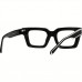 Sealcat Eyeglasses Chic Rectangular Frame Glasses for Women, Acetate Fiber Material, Integrated Nose Support, Interchangeable Acrylic Lenses, Includes Glasses
