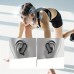 Light tree Headphones Outdoor Sports Headphones with Noise Cancellation Voice Call, 13mm HQ Drivers, Touch Control, Wireless In-Ear Headset for Android iOS, USB Charging