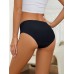 ANGLEGOOSE underwear 9pcs Solid Seamless Briefs, Simple Comfy Breathable Stretchy Intimates Panties, Women's Lingerie & Underwear M SIZE