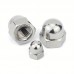 Power land Metal hardware, namely, nuts 30pcs DIN 1587 M3 M4 M5 M6 M8 Stainless Steel A2 A4 Domed Long Connecting Cap Nuts