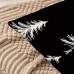 Rabbitcat Cushions Short Plush Polyester Tropical Plumeria Throw Pillow Covers, Zippered, Machine Washable, Contemporary Style, for Sofa, Living Room, Outdoor Decor 2pcs 