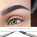 Missister Cosmetic pencils  Waterproof Natural Makeup Dual-Ended Automatic Eyebrow Pencil, Long-Lasting Easy Glide with Brush and Sharpening Tool, Plant-Based Squalane, Suitable for All Skin Types 2pcs
