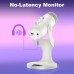Colorearth Microphones Plug & Play USB Condenser Mic with Stand - Noise Reduction, Echo Cancellation, Real-Time Monitoring, Voice Control for Gaming, Music Recording, Live Streaming, Podcasts