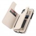 Cloudangle Cell phone cases for iPhone 12with Card Slot Holder, Magnetic Flip Folio Case, Zipper  with Detachable Lanyard 