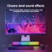Squirrel cat Wireless speakers HiFi Stereo Wireless Bar Speaker with RGB Lights, USB Rechargeable Wireless Speakers for PCs, Desktop Audio System with Push Button Controls, Built-in Active Subwoofer for Home Office and Gaming, Fashion Wireless speaker