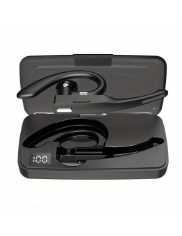 Cloud Pomelo Headphones Wireless Earpiece Headset Dual Mic Earbuds Noise Canceling for Driving Trucker Business Office