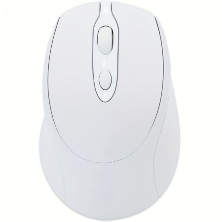 Futureagle Computer mouse Ultra-Thin Wireless Mouse, Dual-Mode 2.4G/5.2G, Optical Silent Portable Gaming Mouse with Type-C Charging, Rechargeable Battery, Compatible with Windows 10, MacOS, Android 5.0+ - Plastic, Crystal Embellished, No Charger Included