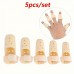 Koalacat Finger guards for medical purposes 5pcs Plastic Finger Splint For Trigger Finger, Thumb Splint Support Brace For Straightening & Injury Protection