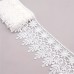 lucktrain Lace 4.57 meter of Wide Venice Floral Lace Trim for Sewing Crafts - in White