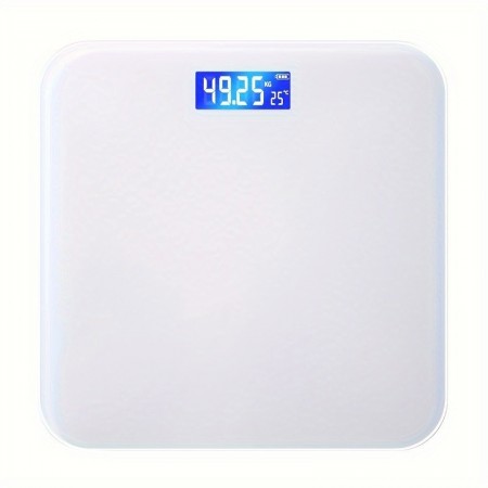 Mangoangle Scales Smart Digital Bathroom Scale, USB Rechargeable LCD Display, ≤36V Operating Voltage, 120mAh Lithium Polymer Battery, Max 180kg Capacity, Home Body Weight Scale with Power Display Function