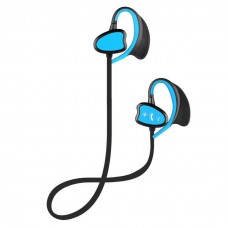 Mangoangle Headphones USB-Powered Open-Ear Swimming Headphones, In-Ear Noise Cancelling Fitness Earphones, Durable Other Plastic Build, with Intelligent Voice Prompts, for Running, Jogging, Surfing, Diving - Blue