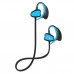 Mangoangle Headphones USB-Powered Open-Ear Swimming Headphones, In-Ear Noise Cancelling Fitness Earphones, Durable Other Plastic Build, with Intelligent Voice Prompts, for Running, Jogging, Surfing, Diving - Blue