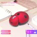 Futurecloud Computer mouse Dual Mode Wireless Cute Ladybug Design Mouse - Optical Plastic Office Laptop, Desktop, and Tablet Mouse with No Battery Included