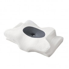 Roomountain Pillows Memory Foam Pillow for Neck & Shoulder Support - Slow Rebound, Zero Pressure Design for Side, Back, and Stomach Sleepers - Hypoallergenic Polyester Cover