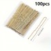 Arcticity Bobby pins Invisible Hair Twist Clips - Bobby Pin Style Hair Finishing Accessories with Broken Hair Fixing Function - Easy to Use Hair Styling Tools for Women 100pcs