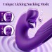 Openforest Sex toys hrusting Vibrator Sex Toys, 3-in-1 Mouth Slap Lick And Tongue Vibrator, G-spot Vibrator With 7 Slaps Nipple And Anal Stimulation