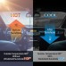 Okday Automotive windshield shade screens 1pc Owl Eyes Car Sun Shade For Front Windshield Sunshades With 4 Free Suction Cups Foldable Protector Blocks Uv Rays Sun Visor Keep Your Vehicle Cool