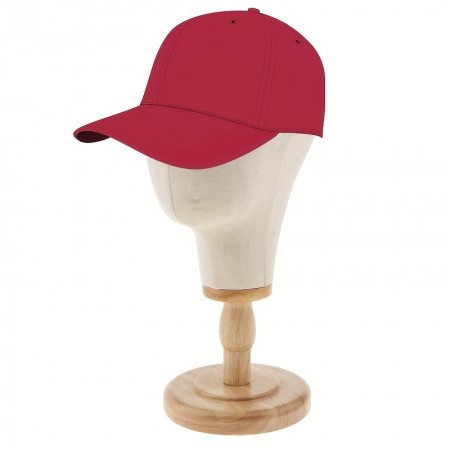 Anglecity Hat stands Wooden Frame Canvas Mannequin Head Hat, and Display - Durable and Versatile Display Stand
