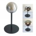 Maystar Hat stands Adjustable Stainless Steel Helmet & Hat Display Stand - Durable Round Base, 20.07cm Height, Perfect for Home & Window Decor