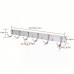 SUNDEER Towel Metal Wall Mounted 6-Pack Contemporary Stainless Steel Wall Hooks - Heavy-Duty, Rust-Resistant, Easy Install, Space-Saving Storage Rack for Kitchen, Bathroom, Closet Organization, Utility Hooks