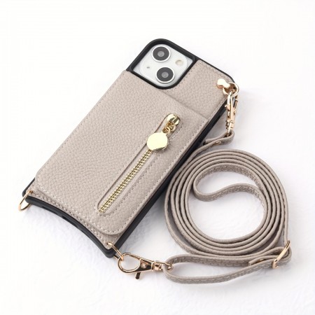 Rosewhale Covers for smartphones Chic Crossbody Phone Case With Magnetic Closure, Adjustable Strap & Card Holder - Shockproof Pu Leather Cover For Iphone 14 Series