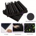 Lifeday Acoustic insulation panels 15pcs Black 30*30*5cm High Density Flame Retardant Bump Slot Sound Absorbing Cotton Sound Absorbing Board Sound Insulation Foam Board For Office Recording Studio Music Room Game Room Home Theater Bedroom Wall And Ceiling