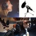 Sealcat Microphones USB Microphone with Pop Filter and Tripod Stand, Cardioid Condenser PC Gaming Mic, Plug & Play, Uncharged, USB Type-B Connector, for Streaming, Podcasting, Vocal Recording, Compatible with Windows Laptop and Desktop