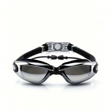 Gallop Tiger Swim goggles High-Definition Waterproof Anti-Fog Swimming Goggles, Large Frame Electroplated for Men and Women, Swimming Goggles