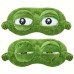 QUEENGOOSE Sleep masks Frog Plush 3D Sleep Eye Mask for Stress Relief - Hypoallergenic, Latex-Free, Unscented, Soft Comfortable Eye Covers for Deep Restful Sleep