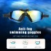 Bigbarle Swim goggles Anti-Fog Swimming Goggles - Professional Training, Frameless Large Field of Vision, Durable PC Material, Emotional Anti-Goggle Design for Adults