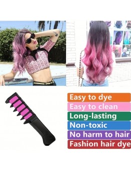 Koalafairy Hair dye Temporary Hair Color 6pcs/set - Washable Disposable Hair Dye Tools - Hair Styling for Women Girls