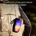 Time Antelope Personal stereos Portable Wireless Speaker with Colorful LED Lights, Long-Lasting Battery, USB Charging, AUX & TF Card Input, Wireless Connectivity, RGB Lighting Effects, Ideal for Christmas & Birthday Gifts, Stereo Audio