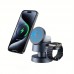 Bananashark Wireless chargers 15W Fast Charger Magnetic 4-In-1 Wireless Charger Nightstand Preferred Fast Charge Mobile Phone/Watch/Headphones at The Same Time