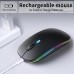 Innovation Cat Computer mouse Wireless Luminous Slim Mouse,  Ergonomic Mouse, Wireless Mouse With USB Receiver And Anti-slip Scroll Wheel, For Laptop, PC, Mac, MacBook