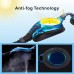 Powerfox Swim goggles Kids Sports Swim, Full Rim Oval PC Frame with Polycarbonate Prescription Youngsters' UV-Protected Swim - Leakproof