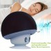 Notecat Personal stereos Cute Mushroom Wireless Speaker with Suction Cup, Portable Stereo Sound, USB Rechargeable Lithium Polymer Battery, Tabletop Stand for Smartphones & Tablets, Button Control, Noise Reduction, Ideal for Travel & Outdoor Use