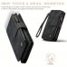 Ourcupid Cell phone cases for iPhone 13 Case, Case for Women Men, Durable PU Magnetic Flip Strap Wristlet Zipper Card Holder  Phone Cases