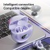 Jellytiger Headphones Hi-Res Audio Wireless Earbuds, LED Digital Display, 5.4 Core, In-Ear, HIFI High Definition Sound, Charging Case, Low Power Consumption, Long Battery Life, Wireless Compatible, Capacitive Microphone